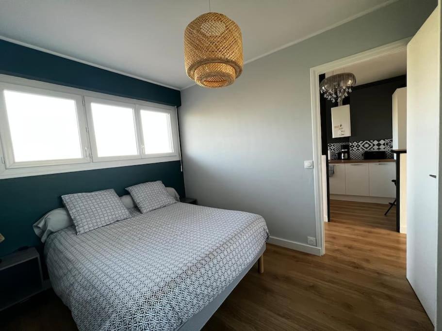 Апартаменты T2 Lumineux Refais A Neuf Avec Parking ! Лорьян Экстерьер фото